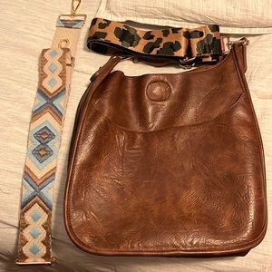 Ah•Dorned large cross body